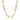 14K Yellow Gold Solid Pave Figaro Chain (7.00 mm)