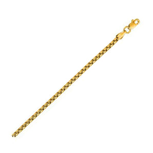 14k Yellow Gold Solid Round Box Chain (3.60 mm)