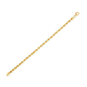 14k Yellow Gold Light Rope Chain (4.30 mm)