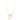 14k Yellow Gold High Polish Linked Double Circle Cutout Necklace