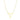 14k Yellow Gold Delta Symbol Chain Necklace