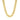 14k Yellow Gold Semi Solid Miami Cuban Chain (10.70 mm)