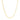 14k Yellow Gold Adjustable Paperclip Chain (1.50 mm)