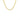 14k Yellow Gold 2.8mm Light Weight Wheat Chain