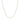 14k White Gold Round Cable Link Chain 1.9mm