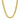 14k Yellow Gold Miami Cuban Semi Solid Chain (5.50 mm)