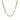 14k Yellow Gold Diamond Cut Round Franco Chain (3.20 mm)