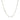 18K White Gold Paperclip Chain (2.5mm)