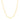 14k Yellow Gold Wire Paperclip Chain (2.7mm)