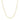 Double Extendable Cable Chain in 14k Yellow Gold (1.9mm)