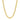 14k Yellow Gold Semi Solid Miami Cuban Chain (4.50 mm)