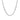 14K White Gold Gourmette Chain (2.80 mm)