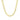 5.3mm 10k Yellow Gold Curb Chain