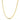 14k Yellow Gold French Cable Link Chain (3.60 mm)