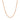 14k Rose Gold Solid Diamond Cut Rope Chain (2.30 mm)