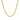 2.7mm 14k Yellow Gold Lite Diamond Cut Round Franco Chain