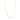 Sterling Silver Gold Plated Paperclip Chain (3.0 mm)