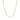 18k Yellow Gold Diamond Cut Cable Link Chain 1.9mm