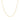 14k Yellow Gold Oval Cable Link Chain 1.0mm