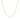 18K Yellow Gold Fine Paperclip Chain (1.5mm)