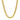 14k Yellow Gold Semi Solid Miami Cuban Chain (5.00 mm)