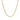 2.6 mm 14k Two Tone Gold Pave Curb Chain