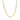 3.6 mm 14k Two Tone Gold Pave Curb Chain