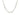 14k White Gold Diamond Cut Cable Link Chain (2.90 mm)