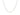 14k White Gold Round Cable Link Chain (1.50 mm)