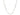 18K White Gold Paperclip Chain (2.5mm)