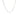 14k White Gold Diamond Cut Cable Link Chain (1.30 mm)