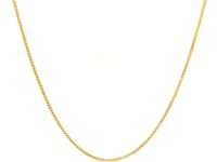 14k Yellow Gold Classic Box Chain (0.85 mm)