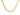 10k Yellow Gold Miami Cuban Semi Solid Chain (4.50 mm)