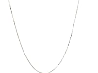 10k White Gold Classic Box Chain (0.45 mm)