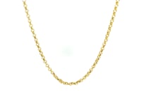 10k Yellow Gold Rolo Chain (2.40 mm)