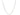 Sterling Silver Rhodium Plated Box Chain 1.1mm