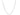 Sterling Silver Rhodium Plated Box Chain (1.10 mm)