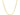 14k Yellow Gold Solid Diamond Cut Rope Chain (2.50 mm)