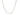 14k White Gold Solid Diamond Cut Rope Chain (1.80 mm)