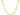 14k Yellow Gold Diamond Cut Cable Link Chain (3.70 mm)