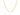 2.0mm 14k Yellow Gold Solid Diamond Cut Rope Chain