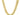 14k Yellow Gold Semi Solid Miami Cuban Chain (10.70 mm)