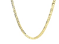 10k Yellow Gold Curb Chain (2.60 mm)