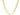 14k Yellow Gold Solid Curb Chain (5.70 mm)