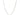 14k White Gold Diamond Cut Cable Link Chain 1.5mm