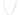 18k White Gold Diamond Cut Cable Link Chain (1.40 mm)