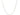 14k White Gold Singapore Chain (1.30 mm)