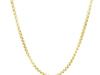 14k Yellow Gold Round Box Chain (2.5 mm)