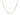 14k White Gold Diamond Cut Cable Link Chain (2.20 mm)