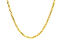 14k Yellow Gold  Light Weight Wheat Chain (2.40 mm)